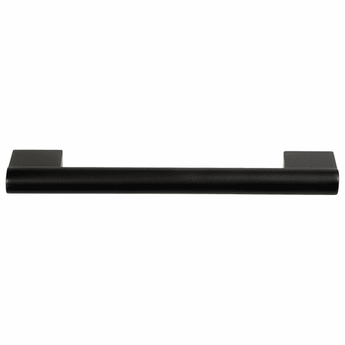 Hafele Handle, Zinc, Versa Collection, Matt black, 128 mm CTC, Item# 133.53.406, 13353406, 133-53-406