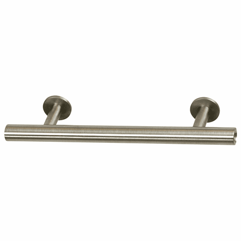 Hafele Handle, Stainless Steel, Radius Collection, Satin nickel, 96 mm CTC, Item# 133.53.489, 13353489, 133-53-489
