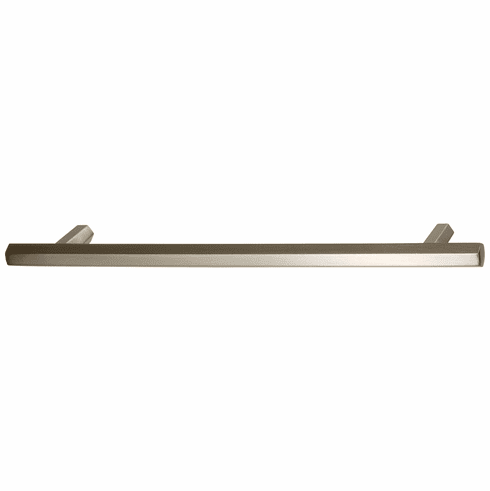 Hafele Handle, Zinc, Satin Nickel, 192 mm CTC, Item# 133.53.498, 13353498, 133-53-498
