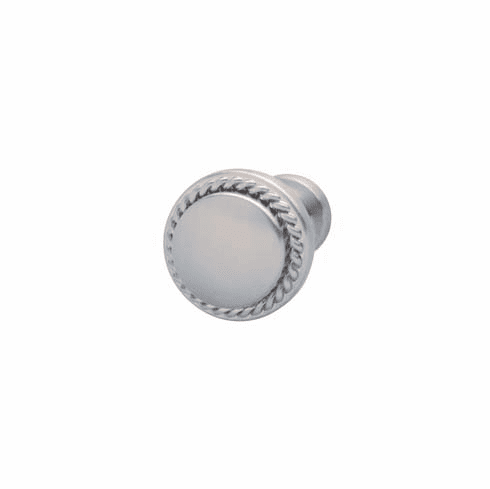 Hafele Knob, Zinc, Americana Collection, Stainless steel look, 30 mm, Item# 133.79.051, 13379051, 133-79-051