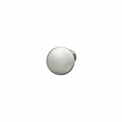 Hafele Knob, Zinc, Chanterelle Collection, Satin chrome, Item# 134.06.441, 13406441, 134-06-441
