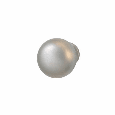 Hafele Knob, Metal, Ø31 mm, Matt chrome, Item# 134.43.404, 13443404, 134-43-404