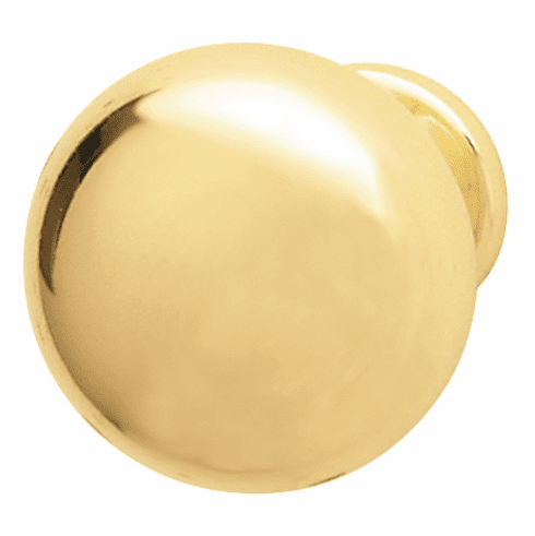 Hafele Knob, Metal, 31 mm, Polished brass, Item# 134.43.801, 13443801, 134-43-801