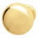Hafele Knob, Metal, 31 mm, Polished brass, Item# 134.43.801, 13443801, 134-43-801