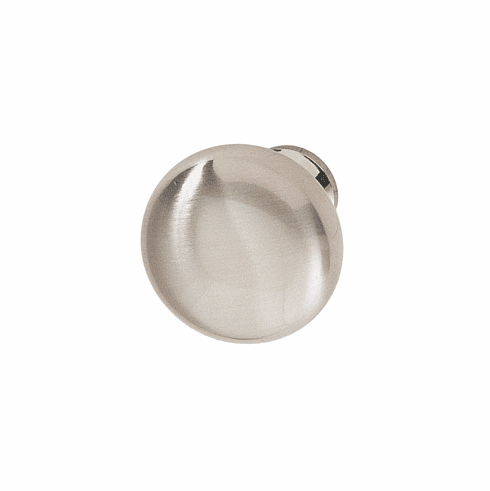 Hafele Knob, Stainless Steel Look, Zinc, 31 mm, Item# 134.45.030, 13445030, 134-45-030