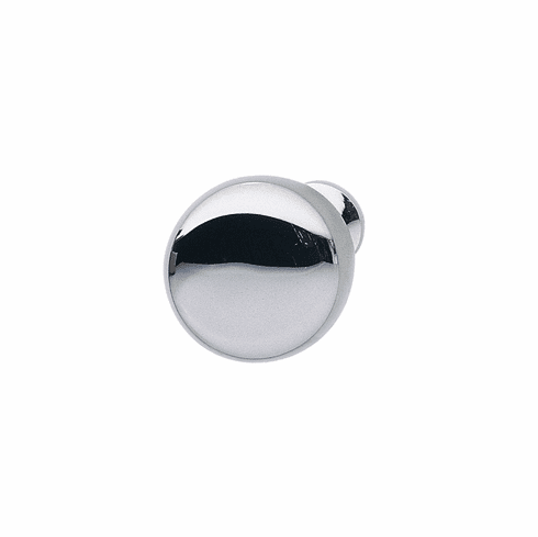 Hafele Knob, Zinc, Chelsea Collection, Polished chrome, Item# 134.45.200, 13445200, 134-45-200