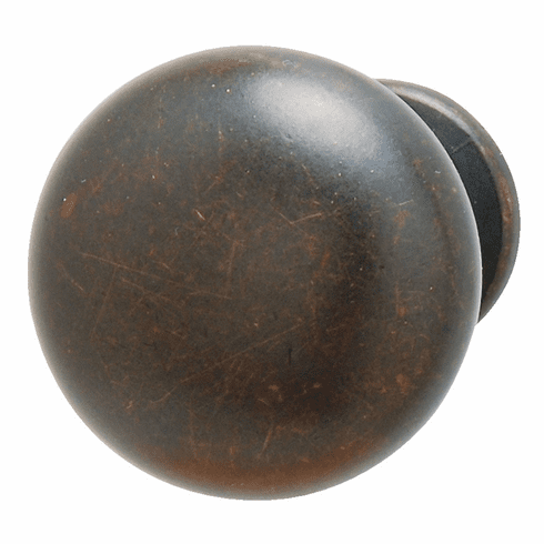 Hafele Knob, Zinc, 31 mm, Oil-rubbed bronze, Item# 136.94.330, 13694330, 136-94-330