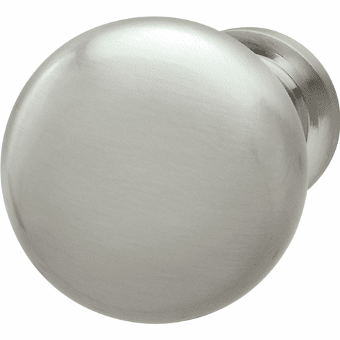 Hafele Knob, Zinc, Ø31 mm, Satin chrome, Item# 136.94.400, 13694400, 136-94-400