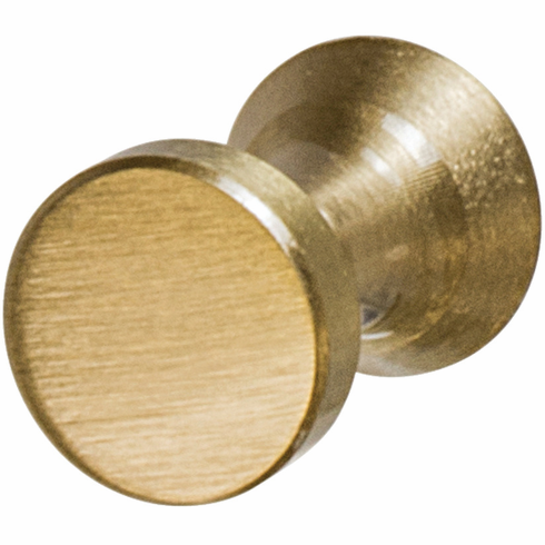 Hafele Knob, Brass, Brushed brass, Item# 137.21.500, 13721500, 137-21-500