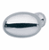 Hafele Knob, Brass, 34 x 21 mm (L x H), Polished chrome, Item# 137.42.204, 13742204, 137-42-204
