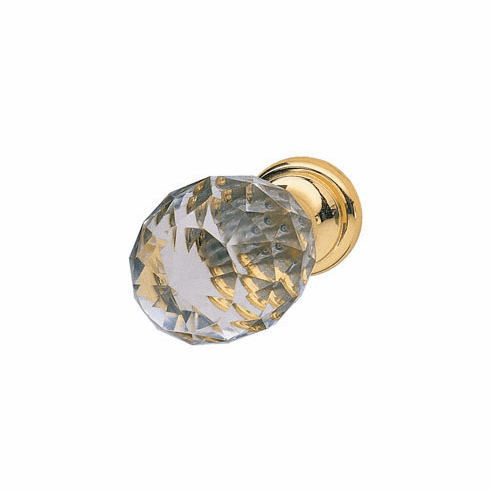 Hafele Knob, Clear Crystal & Zinc, Astral Collection, Polished/Gold Colored, polished, Item# 138.72.800, 13872800, 138-72-800