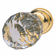 Hafele Knob, Clear Crystal & Zinc, Astral Collection, Polished/Gold Colored, polished, Item# 138.72.800, 13872800, 138-72-800