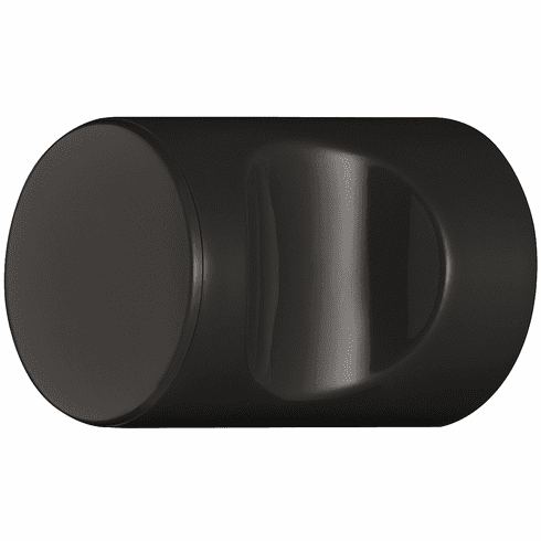 Hafele Knob, Polyamide, with recessed grip, cylindrical, HEWI, Jet black, 13 mm, Item# 139.00.190, 13900190, 139-00-190