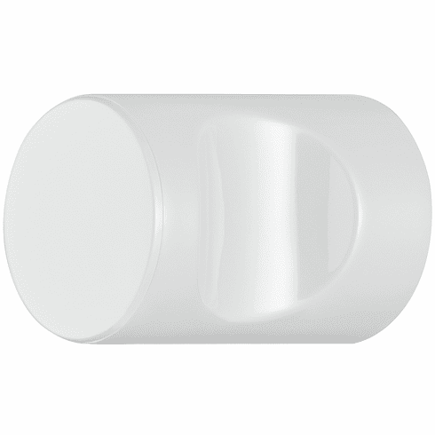 Hafele Knob, Polyamide, with recessed grip, cylindrical, HEWI, Signal white, 13 mm, Item# 139.00.198, 13900198, 139-00-198