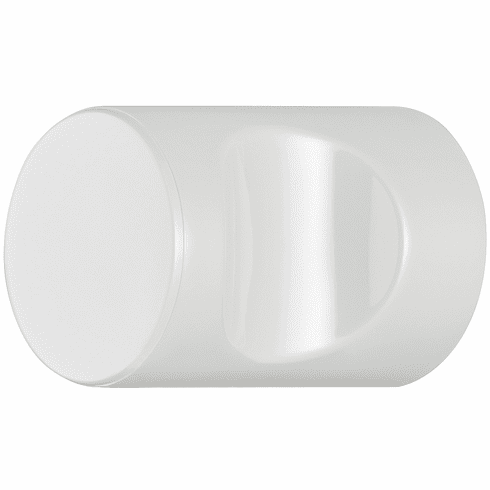 Hafele Knob, Polyamide, with recessed grip, cylindrical, HEWI, Pure white, Ø20 mm, Item# 139.00.299, 13900299, 139-00-299