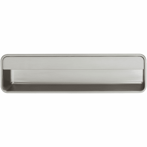 Hafele Inset Handle, Zinc, Lago di Como Collection, Stainless steel look, Item# 151.11.671, 15111671, 151-11-671