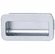 Hafele Inset Handle, Matt Chrome, Zinc, 96 mm CTC, Item# 151.35.208, 15135208, 151-35-208
