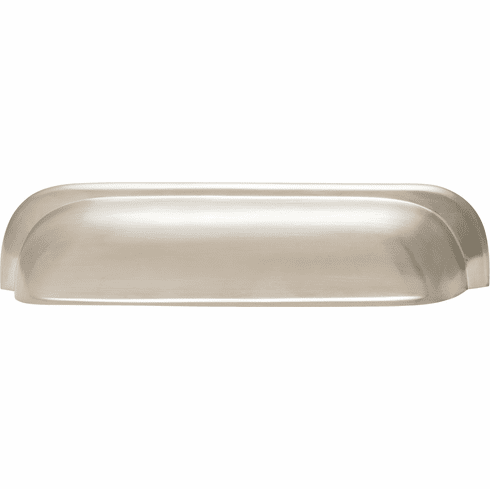 Hafele Cup Handle, Brass, Mulberry Collection, Brushed nickel, 192 mm CTC, Item# 151.40.607, 15140607, 151-40-607