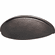 Hafele Cup Handle, Zinc, 64 mm CTC, Oil-rubbed bronze, Item# 151.90.351, 15190351, 151-90-351