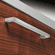 Hafele Handle, Zinc, Vogue Collection, Stainless steel look, 224 mm CTC, Item# 155.00.092, 15500092, 155-00-092