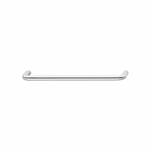 Hafele Handle, Steel, Ø 10 mm, Steel, Polished chrome, 96 mm CTC, Item# 155.00.931, 15500931, 155-00-931