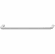 Hafele Handle, Steel, Ø 10 mm, Steel, Polished chrome, 96 mm CTC, Item# 155.00.931, 15500931, 155-00-931