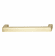 Hafele Handle, Zinc, Vogue Collection, Brushed brass, 96 mm CTC, Item# 155.01.620, 15501620, 155-01-620