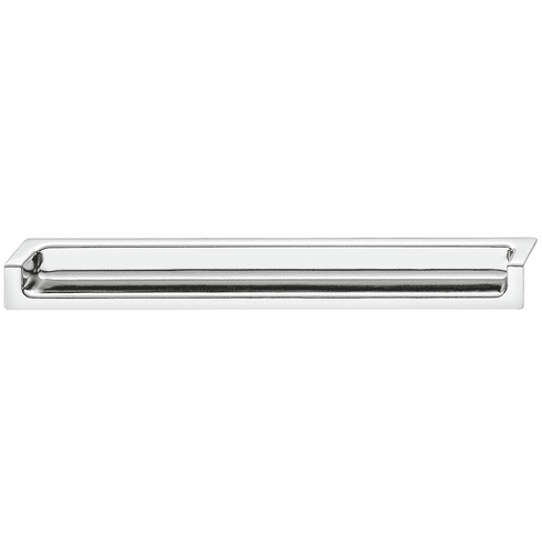 Hafele Handle, Zinc, Spartan Collection, Polished chrome, 96 mm CTC, Item# 155.01.940, 15501940, 155-01-940