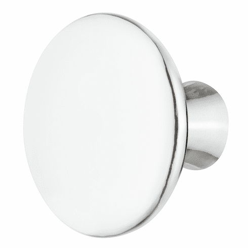 Hafele Knob, Zinc alloy, round, Polished chrome plated, Ø 30 mm, Item# 155.02.240, 15502240, 155-02-240