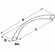 Hafele Handle, Zinc, Pulsar Collection, 96 mm CTC, 112 mm length, M4 thread, matt black, Item# 155.02.500, 15502500, 155-02-500