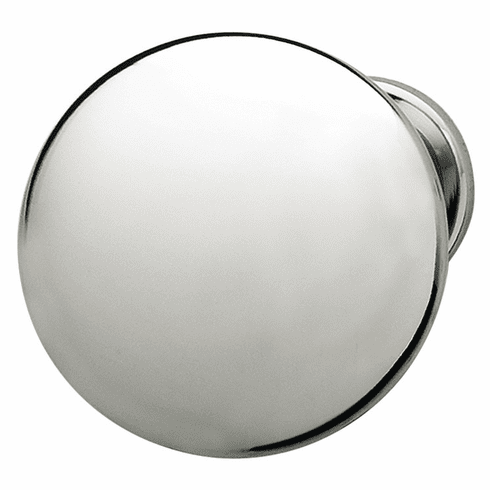 Hafele Knob, Zinc, Chanterelle Collection, Polished chrome, M4 thread, Item# 155.99.030, 15599030, 155-99-030