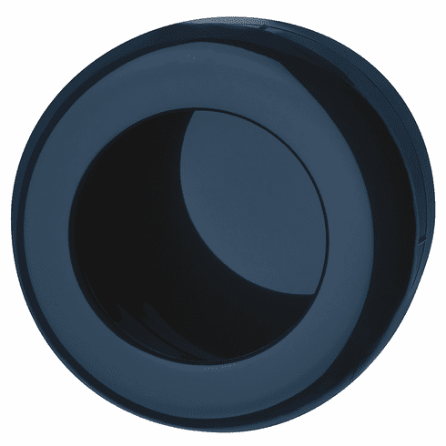 Hafele Inset Handle, Polyamide, Round, HEWI, Steel blue, 60 mm, Item# 158.80.150, 15880150, 158-80-150