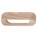 Hafele Handle, Red Oak, 96 mm CTC, Item# 192.48.456, 19248456, 192-48-456