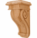 Hafele Corbel, 9 x 4 1/4 x 5" ( H x W x D), Scroll Collection, Cherry, Item# 194.75.640, 19475640, 194-75-640