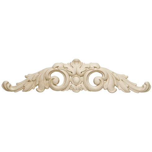 Hafele Onlay, 20" x 4 1/2" x 5/8" (W x H x D), Acanthus Collection, Maple, Item# 194.78.160, 19478160, 194-78-160