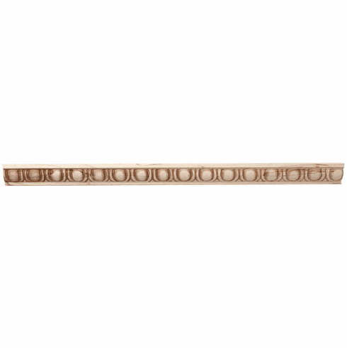 Hafele Moulding, Maple, Egg & Dart 3/4 x 1/2 x 96" (H x D x L), Item# 194.79.111, 19479111, 194-79-111