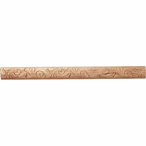 Hafele Moulding, 1" x 1/4" x 96" (H x D x L), Cherry, Item# 194.79.614, 19479614, 194-79-614