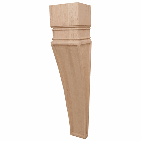 Hafele Corbel, 24" x 5 1/4" x 4 1/2" (H x W x D), Arcadian Collection, Oak, Item# 198.04.460, 19804460, 198-04-460