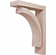 Hafele Corbel, 2 7/8" x 9" x 12", Prairie Collection, Maple, Item# 198.12.150, 19812150, 198-12-150