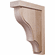 Hafele Corbel, 12" x 2 7/8" x 9" (H x W x D), Hannover Collection, Maple, Item# 198.12.180, 19812180, 198-12-180