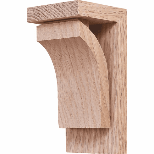 Hafele Corbel, 2 7/8" x 6" x 3", Prairie Collection, Oak, Item# 198.12.430, 19812430, 198-12-430