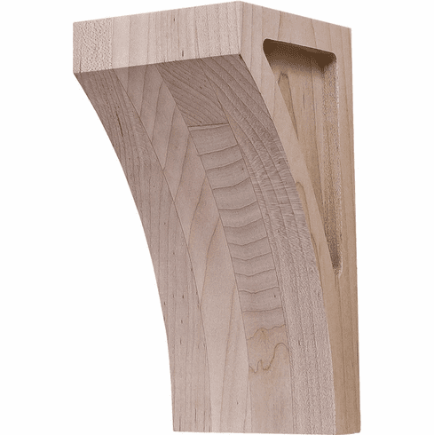 Hafele Corbel, 6 x 2 7/8 x 3" (H x W x D), Transitions Collection, Maple, Item# 198.13.130, 19813130, 198-13-130