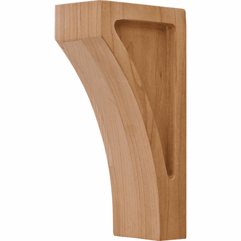Hafele Corbel, 6" x 1 3/4" x 3" (H x W x D), Transitions Collection, Cherry, Item# 198.13.600, 19813600, 198-13-600