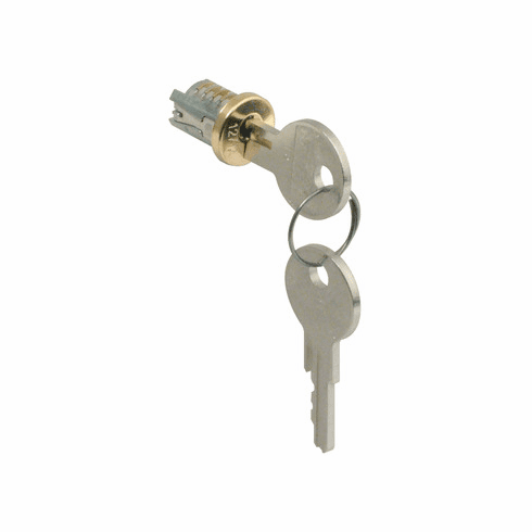 Hafele Snap-In Lock Core, Keyed Alike, Timberline- modular removable core locking system, White epoxy, key change 103TA, Item# 210.04.513, 21004513, 210-04-513
