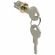 Hafele Snap-In Lock Core, Keyed Alike, Timberline- modular removable core locking system, Matt nickel, key change 107TA, Item# 210.04.727, 21004727, 210-04-727