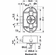 Hafele Push-Lock, Hafele Push-Lock, can be operated from one side, Without Catch Bolt, Matt nickel, zinc alloy, Item# 211.63.622, 21163622, 211-63-622