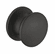 Hafele Push-Button Knob, for Push-Lock, Plastic, Black, Item# 229.00.652, 22900652, 229-00-652