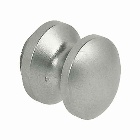 Hafele Push-Button Knob, Mini, Matt nickel, Item# 229.01.211, 22901211, 229-01-211