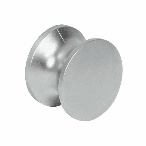 Hafele Push-Button Knob, for Push-Lock, Plastic, Matt nickel, Item# 229.01.677, 22901677, 229-01-677