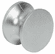 Hafele Push-Button Knob, for Push-Lock, Plastic, Matt nickel, Item# 229.01.677, 22901677, 229-01-677
